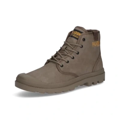 Imagen de Palladium Pampa HI Unisex Botines con cordones, Talla: 47, Dusky green Zapatos