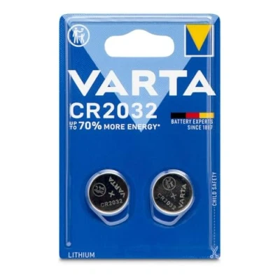 Imagen de Varta cr2032 litio 3v blister de 2 bat. 6032101402