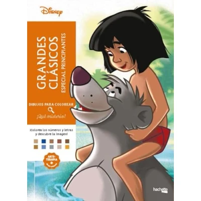 Imagen de Dibujos para colorear, ¡qué misterio! Especial principiantes (Hachette HEROES DISNEY Arteterapia)