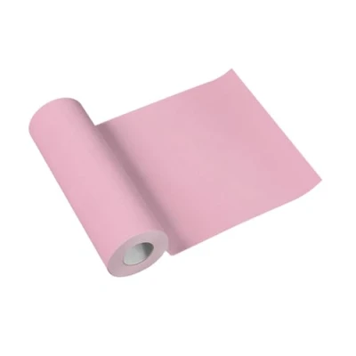 Imagen de Paw Camino de Mesa Papel Airlaid (40 x 2400 cm) I Precortado Cada 120 cm Decoración Moderno Efecto Tela Color: Monocolor (Light Rosa)