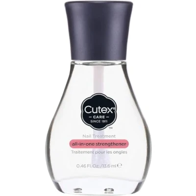 Imagen de Cutex Fortalecedor de Uñas, Todo en Uno, Actúa como Base y Top Coat, Proporciona Brillo Intenso, Fortalece Suaviza las Recuperación Intensiva para Uñas Debilitadas 13 ml