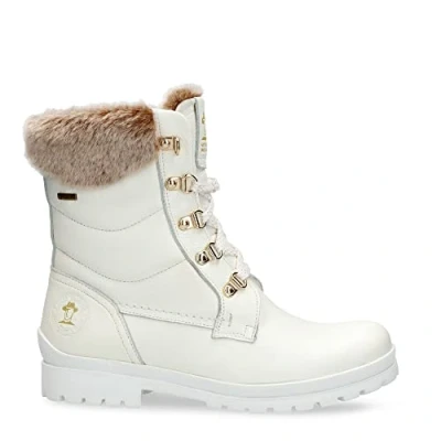Imagen de Panama Jack Tuscani GTX, Combat Boot Mujer, Blanco, 36 EU