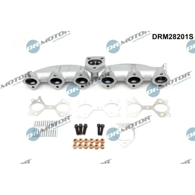 Imagen de DR.MOTOR AUTOMOTIVE DRM28201S Colectores de Escape con juntas material fijación, tornillos BMW: 3 Coupé, 5 Berlina, X5