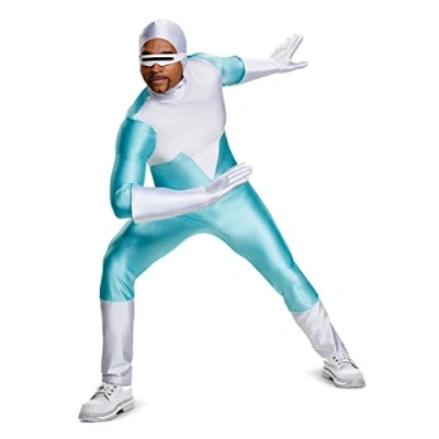 Imagen de Disguise Disney Incredibles 2 Deluxe Frozone Men&#039;s Fancy Dress Costume X Large