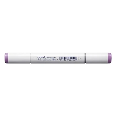 Imagen de Copic Sketch V15, Malva, Rotulador Doble con Punta Mediana y de Pincel.