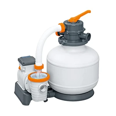 Imagen de BESTWAY Depuradora de Arena Flowclear 5.678 l/h Conexión 38 mm 48x42x52,8 cm Gris