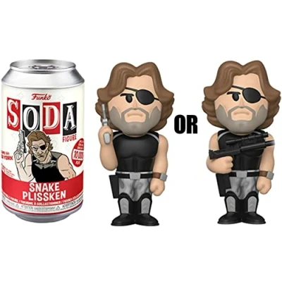 Imagen de Funko Vinilo SODA, Escape from NY, Snake,, 1/6 Probabilidades de Rara Persecución Variante, Figura Coleccionable, Idea para Regalo, Merchandise Oficial , Fans del Cine