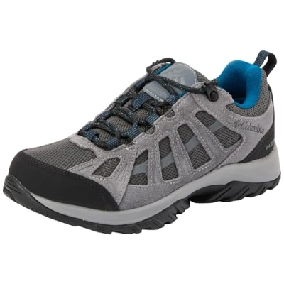 Imagen de Columbia Redmond III Waterproof Zapatillas de senderismo, Hombre, Talla: 41, Shark/phoenix blue Zapatos