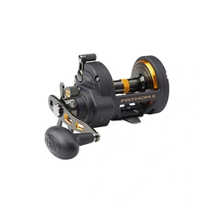 Imagen de Penn Fathom II Star Drag RH Carrete para Mar 40 rotonda