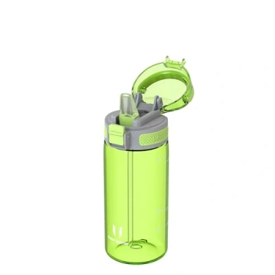 Imagen de Super Sparrow Botella Agua Niños 500ml con Sistema de Pajita, Sin BPA