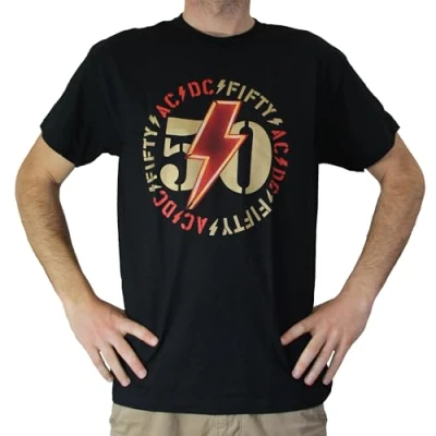 Imagen de AC/DC Power Up Camiseta para hombre, Cincuenta, S