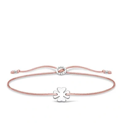 Imagen de THOMAS SABO Pulsera de trébol plata ley 925, 13 20 cm longitud