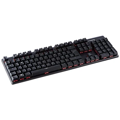 Imagen de HyperX Alloy Origins Teclado USB QWERTZ Alemán Negro Origins, Estándar, USB, mecánico, QWERTZ, LED RGB,