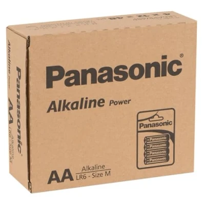 Imagen de Panasonic Power LR6 AA Pack de 48 Pilas alcalinas