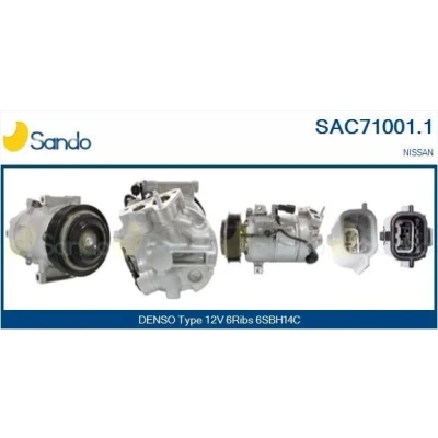 Imagen de SANDO 6015119.1 Motor de arranque 12V 1,20kW 10 CPS0086, M5 M8 63mm RENAULT: CLIO 2, Kangoo I, 3, NISSAN: Juke, Qashqai / Qashqai+2 I