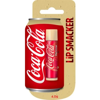 Imagen de Lip Smacker Colección Coca Cola Bálsamo Labial de Sabor Vainilla para Niños Un Regalo Dulce tus Amigos Pack Individual