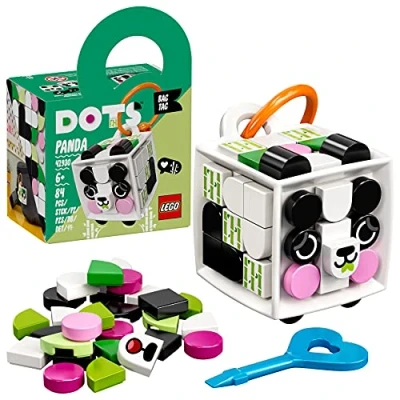 Imagen de LEGO 41930 Dots Adorno para Mochila: Panda