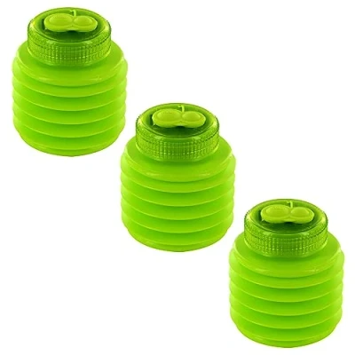 Imagen de KUM AZ347.00.16 G sacapuntas doble Softie 442, 3 piezas, verde, con contenedor inastillable