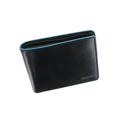 Imagen de VISCONTI Colección Alps OZWALD Cartera de Bi Pliegue Cuero con Protección RFID ALP85 Negro