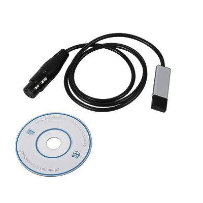 Imagen de Raguso Mini USB a Controlador de Adaptador Interfaz DMX DMX512 Controladores iluminación Escenario computadora Dimmer Cable PC