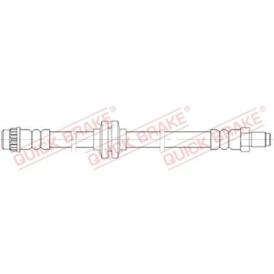 Imagen de QUICK BRAKE 32.126 Latiguillos de Freno 439 M10x1 RENAULT: SCENIC 3