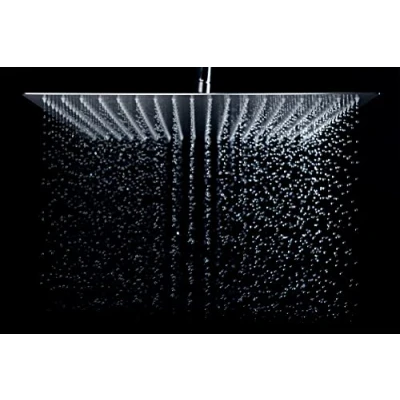 Imagen de alcachofa de la Ducha Alcachofas fijas para cuadrada 304 Acero Inoxidable, 12 Pulgada Ultra Delgado inyector (30cm)