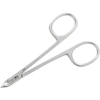 Imagen de REMOS Alicates para cutículas en forma de tijera filo 4 mm acero inoxidable 10 cm