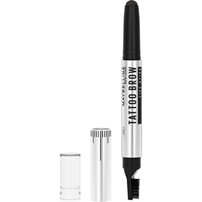Imagen de Maybelline New York, Stick de cejas, Efecto laminado, Fórmula en cera, resultado natural, Tattoo Brow Lift Stick, Tono 05 Black Brown