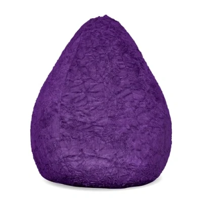 Imagen de Lumaland Beanbag PUF otomano Niño Peluche XL Comfortline 120 lt Funda y Costuras reforzadas. Rosa