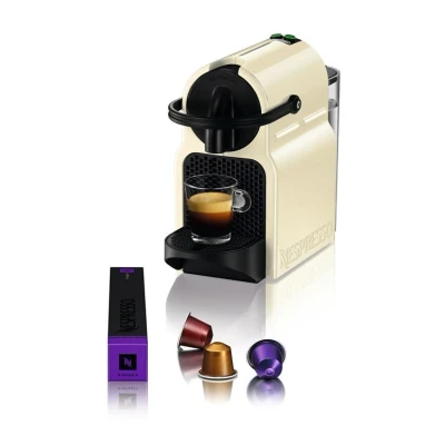 Imagen de Cafetera de cápsulas Nespresso® De&#039;Longhi Inissia EN80.CW, 1260 W, 19 bar, 0.7 l, Calentamiento 25 s, Apagado automático, Crema