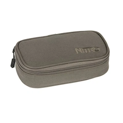 Imagen de Nitro Snowboards Pencil Case XL Cartuchera Escolar, Unisex, Waxed Lizard, 21 cm