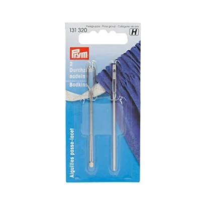 Imagen de Prym 131320 Spilli a 2 Forme, pezzi, Colore: Argento Agujas De Empuje, Stainless Steel, Multicolor, Unidades,