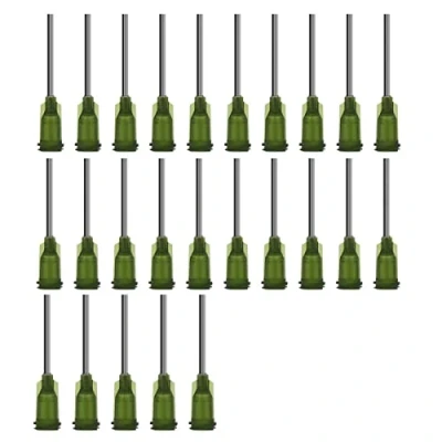Imagen de jeringa de plástico Luer Lock, punta roma 14G, herramientas medición para medir, brillo labios, relleno líquidos, dispensación, manualidades bricolaje, aplicador pegamento