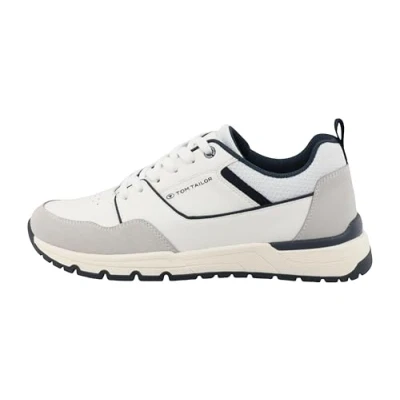 Imagen de TOM Tailor Zapatillas, Hombre, Talla: 44, White Zapatos