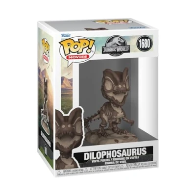 Imagen de Funko Pop! Movies: JP​ Fossil Dilophosaurus Jurassic Park Figura de Vinilo Coleccionable Idea Regalo Mercancia Oficial Juguetes para Niños y Adultos Movies Fans