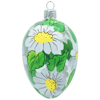 Imagen de Vitbis Pastel Transparente Bolas de Cristal pintadas a Mano Árbol Navidad Pascua Decoración Cocina Diseño clásico 3 Unidades