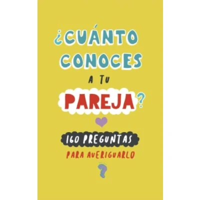 Imagen de ¿Cuánto conoces a tu pareja?: 160 preguntas para averiguarlo. Un regalo parejas original y divertido. Libro de parejas.