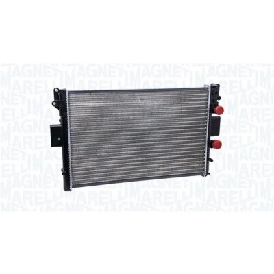 Imagen de MAGNETI MARELLI 350213209400 Radiador, refrigeración del motor 652 433 32 Aletas unidas mecánicamente IVECO: DAILY 3 Kasten/Kombi