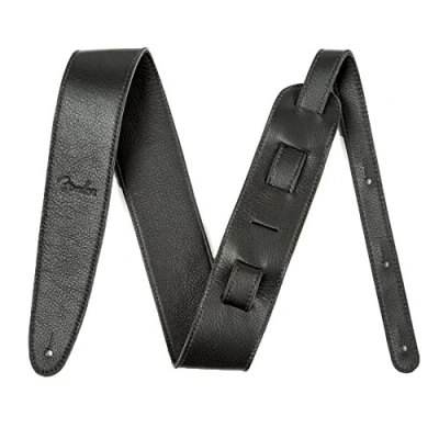 Imagen de Fender Cuero artesanal negro de 2.5&quot;