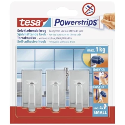 Imagen de tesa Powerstrips Hooks Small CLASSIC