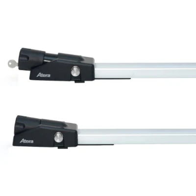 Imagen de Atera 08221 Portabicicletas de Coche Giro Speed, Aluminio Plata, Techo para 1 Bicicleta Carretera o montaña hasta 17 kg