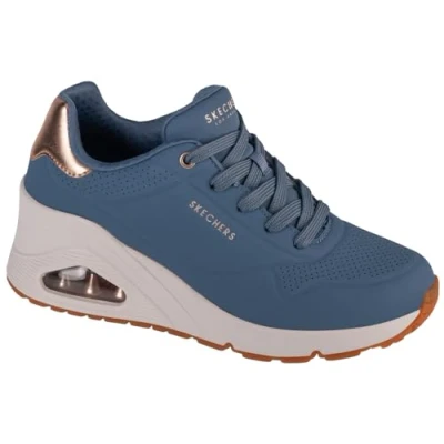 Imagen de Skechers UNO Wedge Zapatillas, Mujer, Talla: 38, Azul Zapatos