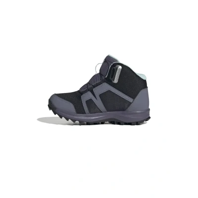 Imagen de Adidas Terrex BOA MID Zapatillas de senderismo para niños, Talla: 28, Core black ftwr white preloved violet Tela/tejido sintético