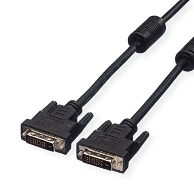 Imagen de Value Monitor Dvi Cable, M M, (24+1) Dual Link 1 Cables De Audio Y Video