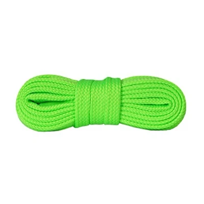 Imagen de Kaps cordones de Zapatillas Deporte, calzado duraderos calidad para casual, fabricados en Europa, 1 par (120 cm 47 inch 7 a 9 pares ojales/willow green fluorescent)