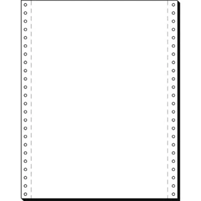 Imagen de Sigel Computer Paper Papel contínuo A4 perforado, blanco