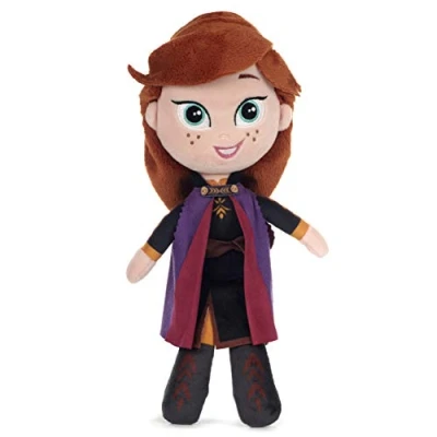 Imagen de Posh Paws 37394 Frozen 2 Anna Soft Doll 25cm, Púrpura