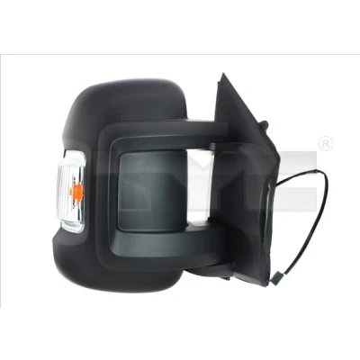 Imagen de espejo retrovisor Tyc 309 0166 izquierda para ajuste manual espejo, convexo, brazo corto de FIAT: Ducato III Furgón norauto, oscaro, mister