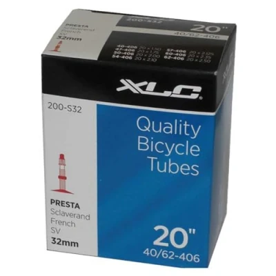 Imagen de XLC Camara 20x4.00 4.90 Valvula Presta 33mm, Sport, Negro (Negro), Talla Única