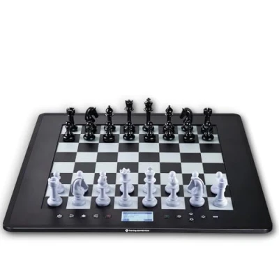 Imagen de Millennium The King Competition el Ordenador de ajedrez con Niveles adaptativos, Chess960 y 81 LED para Ver los Movimientos. Jugar Online módulo ChessLink